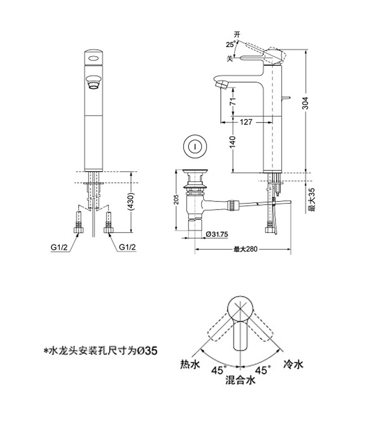 DL342-1尺寸詳情